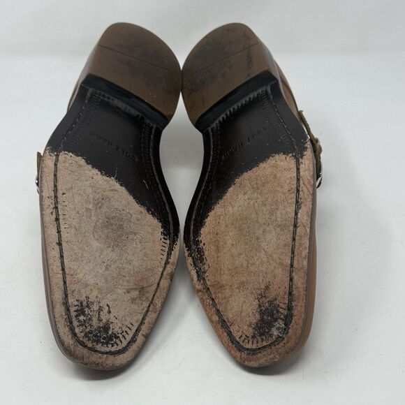 Cole Haan Giraldo Double Monk Strap Dress Shoes Mens 8 M British Tan Brown - Picture 13 of 16